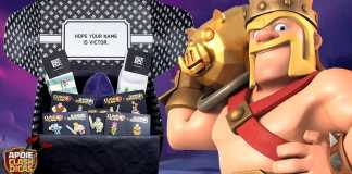 Sorteio para apoiadores! Caixa de Produtos do Clash of Clans