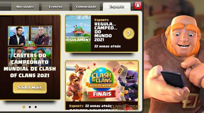 Manutenção implementa Nova aba de eSports e Corrige Bug!