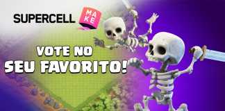 Nova campanha do Supercell Make: Cenário de Clash-O-Ween