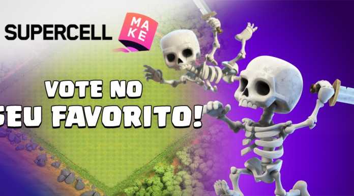 Nova campanha do Supercell Make: Cenário de Clash-O-Ween