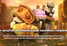 Temporada de Novembro/2021 – Rei Golem