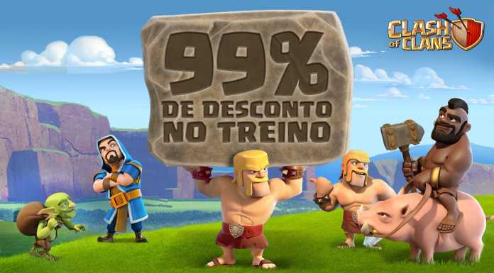 Evento CLASH MANIA começou! 99% de desconto em Tropas, Feitiços e mais!