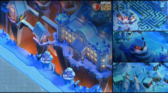 Paisagem de Natal (Um dia de Neve) + Skin do Rei do Gelo Disponíveis na Loja
