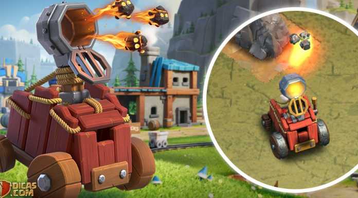 Novidade #02 – Nova Máquina de Cerco: Trabuco Flamejante