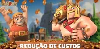 Novidade! Revelada Redução massiva de custos em Tropas, Heróis, Feitiços, Construções e mais!