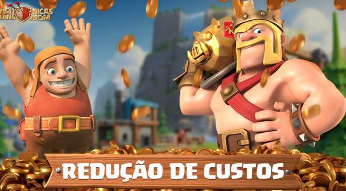 Novidade! Revelada Redução massiva de custos em Tropas, Heróis, Feitiços, Construções e mais!