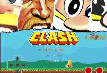 Fliperama liberado! Mini Game Clash dos anos 80 jogável