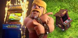 Fliperama aparece na vila do Clash…