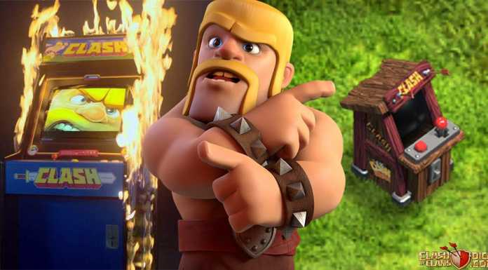 Fliperama aparece na vila do Clash…