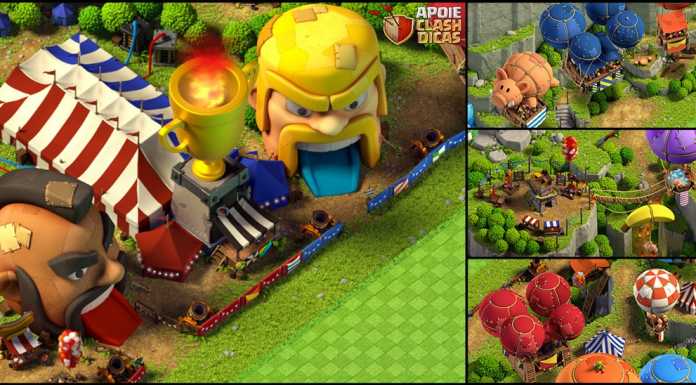 Paisagem da Festa Clash Disponível na Loja + Desafio com sorteio de viagem…