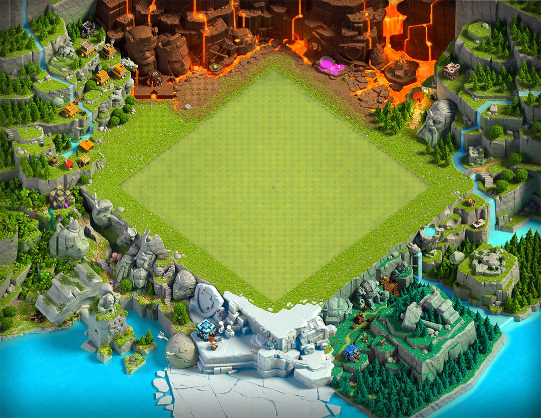 Paisagem de Xadrez disponível em oferta especial - Clash of Clans