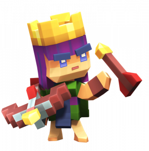 Skin Rainha Guerreira- Rainha Pixelizada