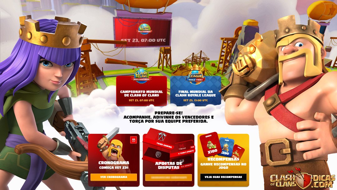 Programe-se! Finais do Mundial de Clash Royale começam nesta sexta-feira!