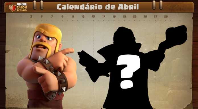Calendário de Abril: Nova Skin do Guardião das Trevas, Desafios e mais