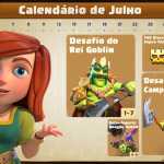 Calendário de Julho: Temporada dos Goblins Saqueadores, Skins Temáticas e eventos