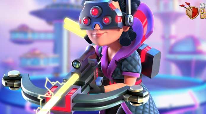Nova Skin da Rainha Futurística do Clashversário na Loja e Desafio disponível