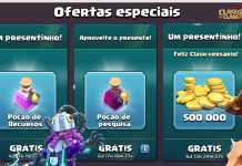 11º Clashversário: Presentes a cada 48hrs, aproveite! Presentes 11 anos Clash of Clans