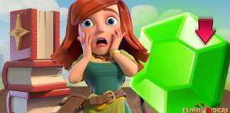 BUG com Livros e Gemas no Clash – Correção em Andamento