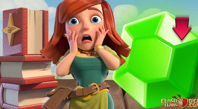 BUG com Livros e Gemas no Clash – Correção em Andamento