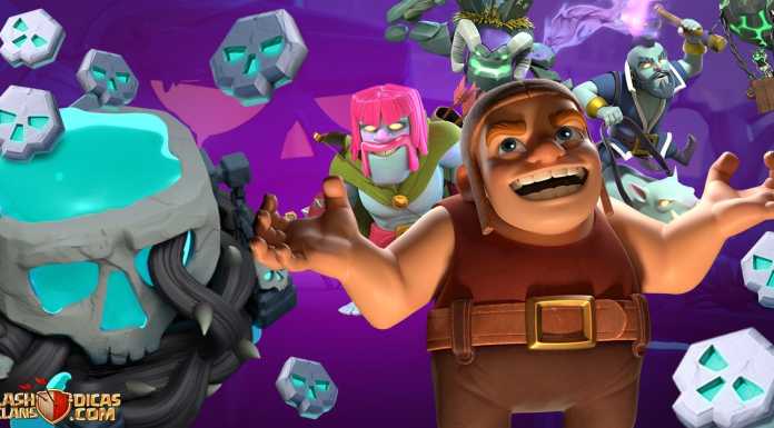 Clash-O-Ween: Um Evento Assustador com Tropas Medonhas, Medalhas, Recompensas e Skin Desbloqueável Clash-O-Ween no Clash of Clans