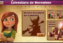 Calendário de Novembro: O mês da Campeã das Campeãs