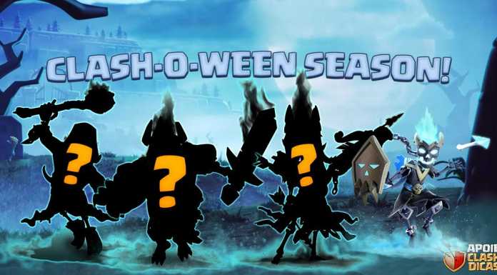 Nova Paisagem e Skins Assombradas: Detalhes do Novo conjunto de Clash-O-Ween