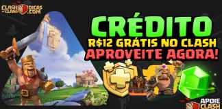 Crédito de R$12 Grátis para Gastar no Clash of Clans para PC – Não perca a oportunidade