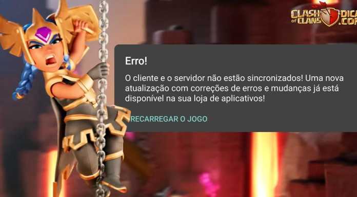 Erro de Sincronização no Clash of Clans – Equipe de desenvolvimento comenta o assunto