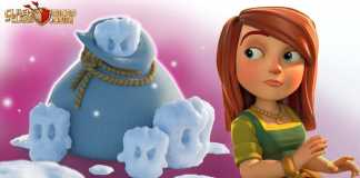 Balanceamento no Feitiço Temático “Saco de Flocos” O Saco de Flocos está diferente em Clash of Clans