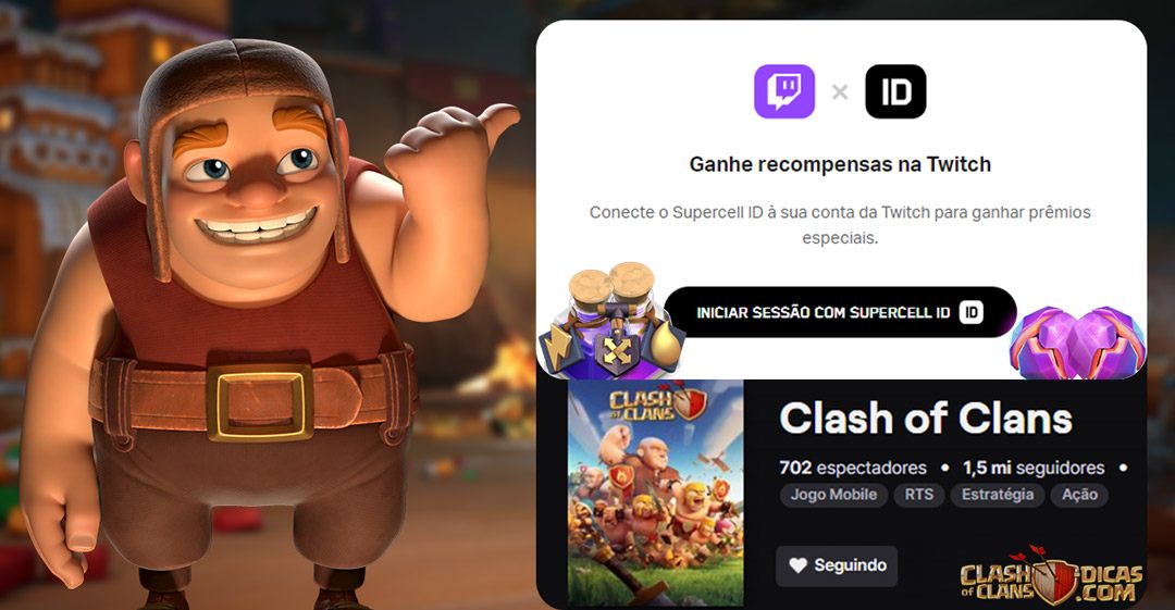 Clash Natalino com Recompensas Exclusivas!