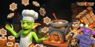 Evento “Cookies Caóticos”: Consiga a Skin do Rei de Biscoito, Equipamento Épico e Tropas Temáticas de Natal Evento Cookies Caóticos no Clash of Clans