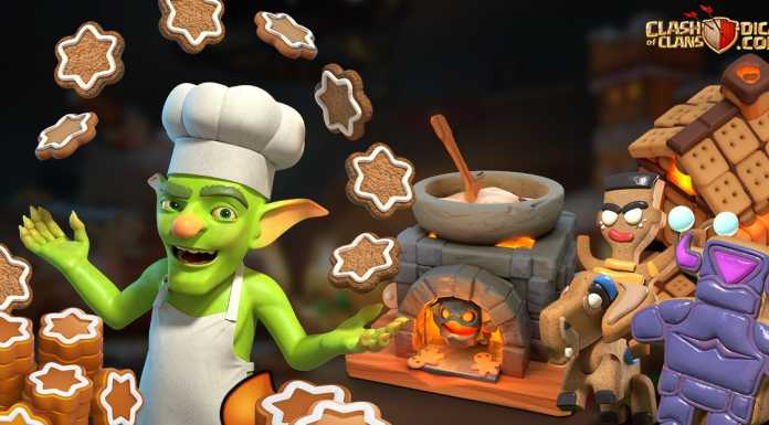 Evento “Cookies Caóticos”: Consiga a Skin do Rei de Biscoito, Equipamento Épico e Tropas Temáticas de Natal Evento Cookies Caóticos no Clash of Clans