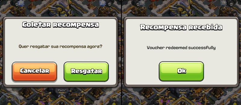 Rápida recompensa confirmada