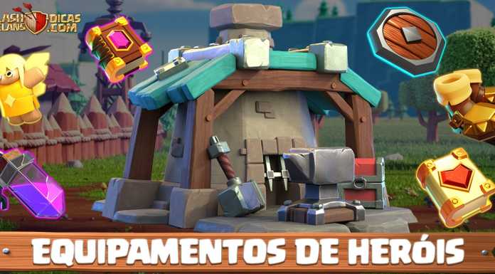 Sneak Peek #05: Equipamentos de Heróis e o Ferreiro Equipamentos de Heróis no Clash of Clans