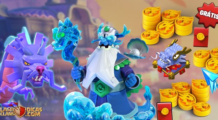 Festival do Dragão do Ano Novo Lunar: Guardião do Dragão, Flecha Congelante e Tropas Especiais! Celebre o Ano Novo Lunar no Clash of Clans