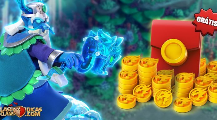Link de Resgate para Envelopes Vermelhos e Medalhas de Dragão Grátis Link de Resgate para Recompensas no Clash
