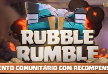 Novo Evento Comunitário #RubbleRumble – Metas & Recompensas Desafio #RubbleRumble: Destrua e Conquiste no Clash of Clans