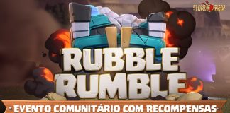 Novo Evento Comunitário #RubbleRumble – Metas & Recompensas Desafio #RubbleRumble: Destrua e Conquiste no Clash of Clans