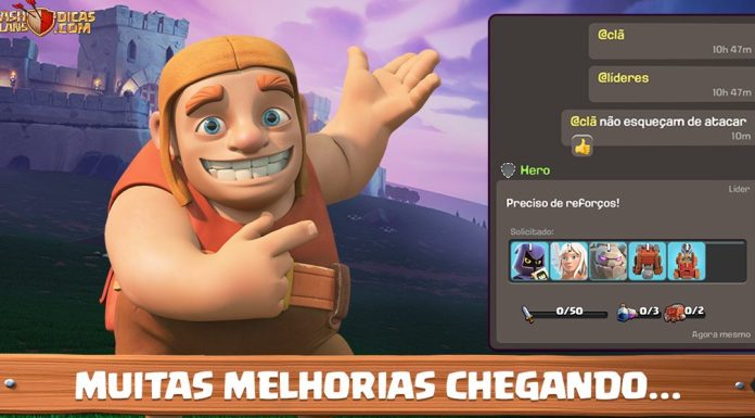 Marcação no Chat, Mudanças no Castelo do Clã e Mais! – Sneak Peek #01