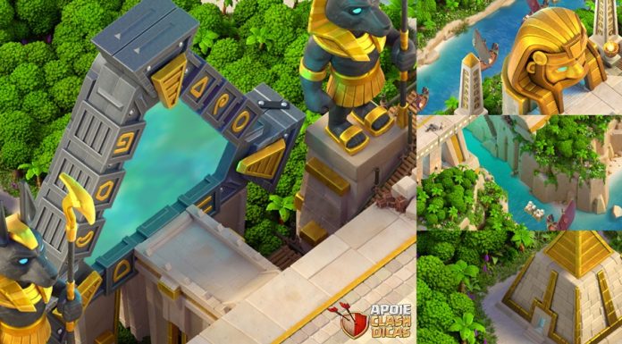 Nova Paisagem Egípcia Disponível na Loja! Desvende a Nova Paisagem Egípcia no Clash of Clans!
