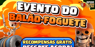 Evento do Estrelato do Balão-Foguete: Link de Resgate para Super Medalhas e Cubos de Gelo Grátis Evento Estrelato do Balão-Foguete: Resgate de Recompensas no Clash of Clans