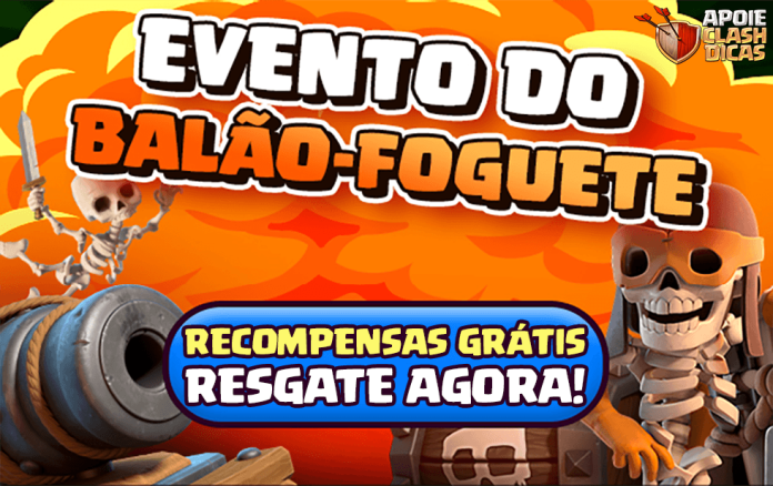 Evento Estrelato do Balão-Foguete: Resgate de Recompensas no Clash of Clans