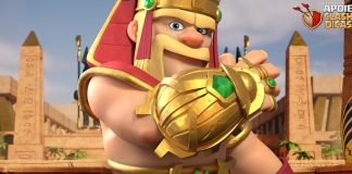 Nova Skin do Rei Egípcio Disponível na Loja! Aproveite Agora! Nova Skin do Rei Egípcio no Clash of Clans