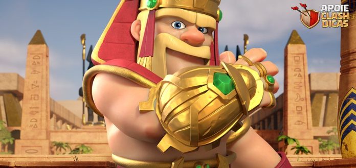 Nova Skin do Rei Egípcio no Clash of Clans