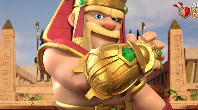 Nova Skin do Rei Egípcio Disponível na Loja! Aproveite Agora! Nova Skin do Rei Egípcio no Clash of Clans