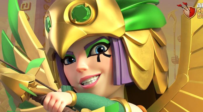 Nova Skin da Rainha Egípcia Disponível na Loja! Aproveite Agora! Nova Skin da Rainha Egípcia no Clash of Clans