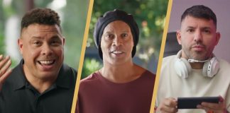 Ronaldinho, Ronaldo e Agüero aparecem em campanha do Clash