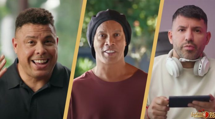 Ronaldinho, Ronaldo e Agüero aparecem em campanha do Clash