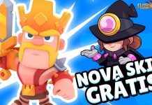 Skin Grátis: Super-Rei do Squad disponível