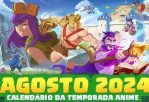 Calendário de Agosto 2024 – Temporada de Anime
